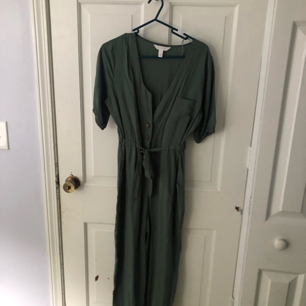 Olive Green Jumpsuit